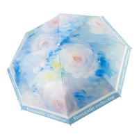 萧山南阳厂家雨伞大号自动黑胶防紫外线女遮阳伞八骨油画晴雨两用
