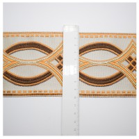 跨境产品 欧式风格提花边家居软饰窗帘花边抱枕拼接织带10cm