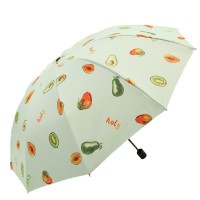 大号雨伞批发可印logo广告伞男女印字礼品折叠晴雨两用伞遮阳三折