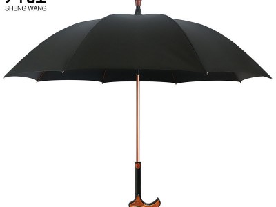 多功能老人拐杖伞加固抗风雨伞自动