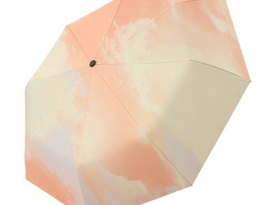 雨伞自动大量批发渐变清新晴雨两用