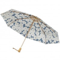 抖音爆款碎花雨伞女晴雨两用手动防晒防紫外线遮阳伞钛银双层太阳