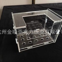 亚克力拼插草盒草改善扒草草架大容量兔子豚鼠