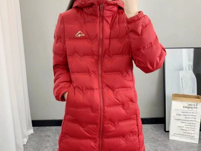 冬季中长款羽绒服白鸭绒女款防钻绒