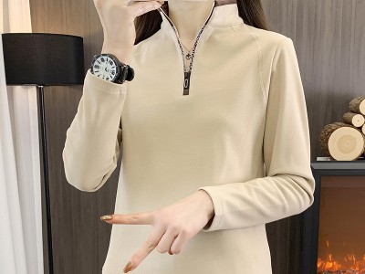 户外时尚德绒保暖长袖绒衣女秋冬新