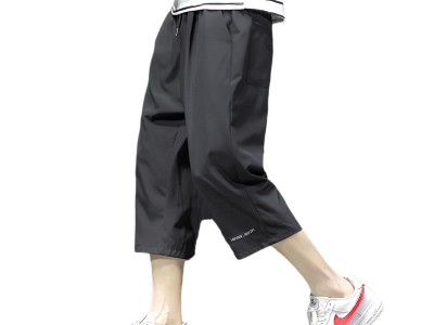 夏季休闲短裤男潮流宽松运动速干冰