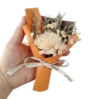 母亲节康乃馨满天星干花小花束送女友节日情人节礼物礼品花束批发