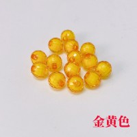 现货手工串珠diy编织手链饰品材料8mm10mm亚克力地球珠中珠散珠