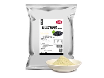 源头厂家1kg黑豆豆浆粉散装 冲调饮