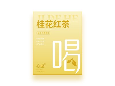 桂花红茶代用茶工厂批发袋泡茶桂花