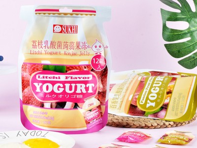 SUKHI乳酸菌蒟蒻果冻192克芒果味葡