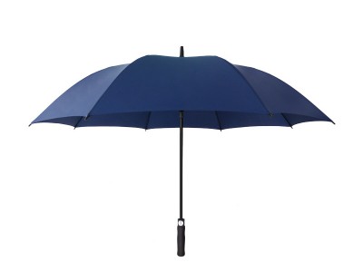 酒店专用雨伞印制Logo黑胶直杆秋冬
