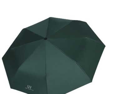 自动雨伞黑胶太阳伞女生防晒防紫外
