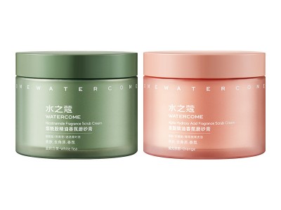 水之蔻烟酰胺海盐身体磨砂膏200g去