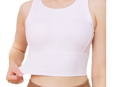 高领防走光运动瑜伽服上衣女夏季健