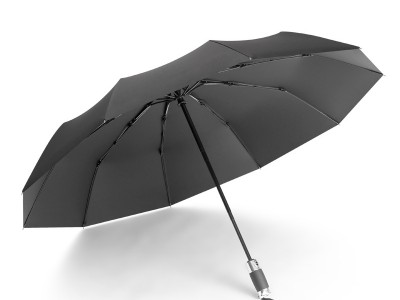 全自动雨伞十骨黑胶防晒晴雨两用商