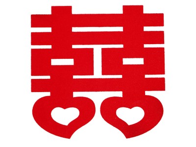 锁美家居婚房装饰布置植绒静电水粘