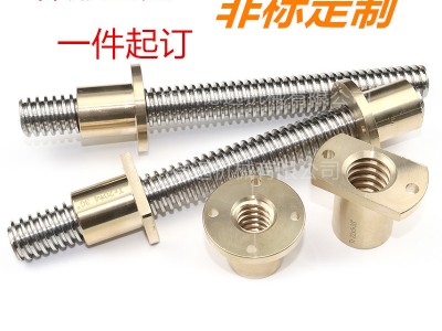 源头厂家高精度梯形丝杆不锈钢梯形