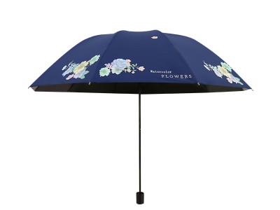 大量批发雨伞折叠晴雨两用遮阳伞防