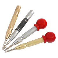 中心冲 自动弹簧式定位器 玻璃撞针破窗器冲子 定中心打眼器 批发