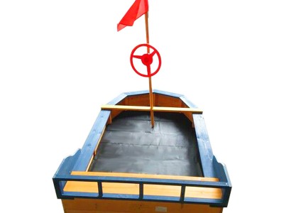 儿童游戏船幼儿沙池沙滩船海盗船木