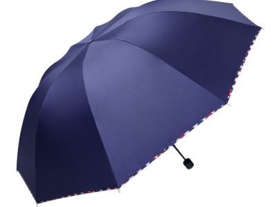 大号折叠广告雨伞定制超大黑胶防晒