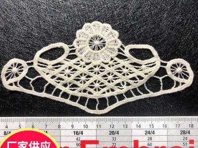 小机1648条码水溶刺绣立体蕾丝花边