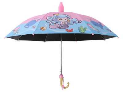 厂家直杆雨伞批发卡通儿童伞自动男