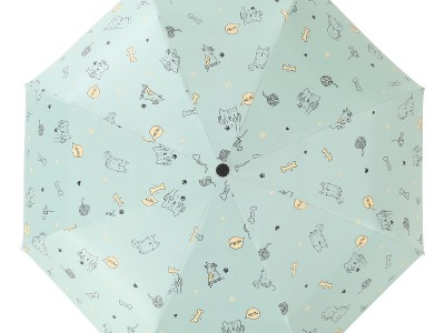 全自动雨伞批发晴雨两用折叠防晒遮