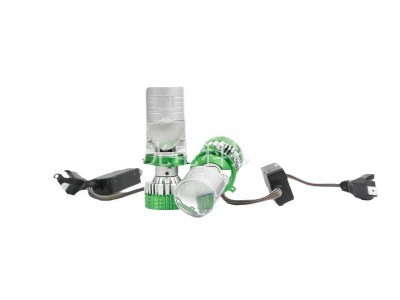 跨境热销T90透镜led车灯H4 75W小透