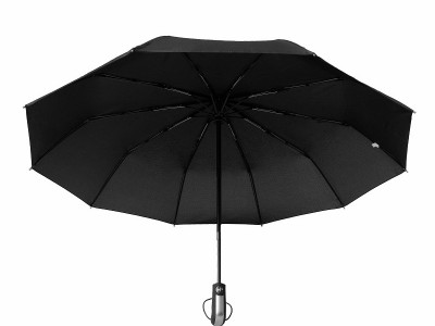 全自动雨伞八骨三折叠自开收防风男