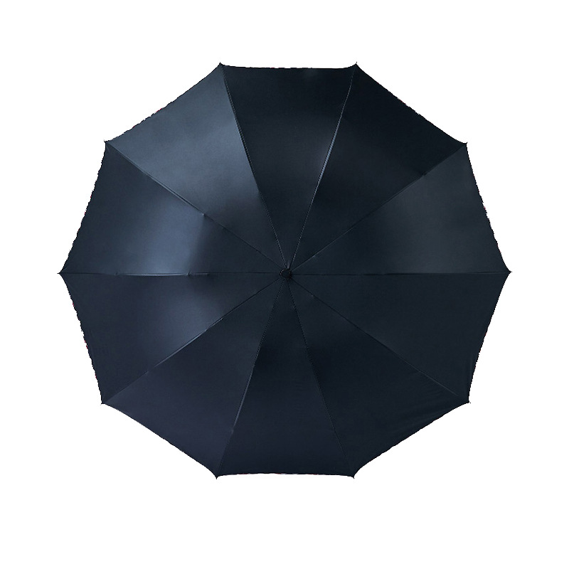 晴雨伞加大加固双人三折伞晴雨两用黑胶防晒遮阳伞太阳伞男女批发