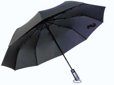 全自动小清新三折雨伞LOGO图案加大