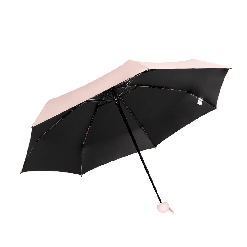 遮阳伞太阳伞雨伞男女晴雨两用伞折叠防晒小巧便携防紫外线夏五折