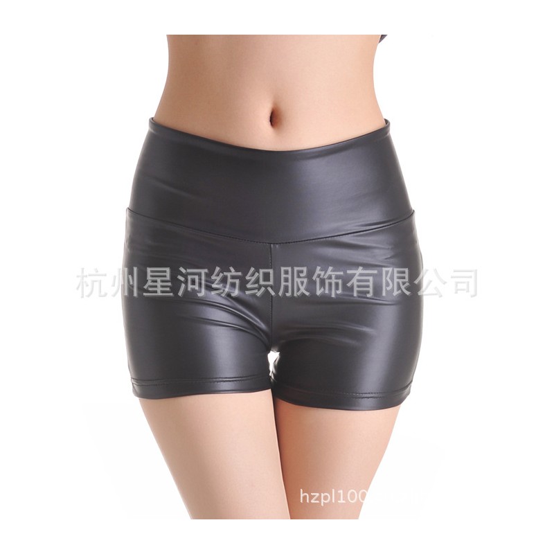 【厂家直销】2019欧美大码女式短裤 性感热裤 时尚豹纹短热裤批发