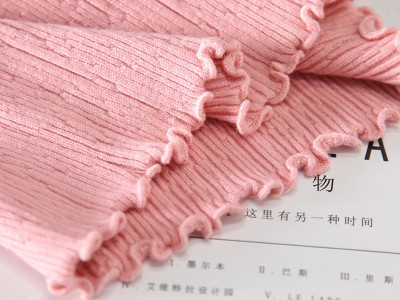 2018新款童装 秋冬纯色半高领女童打