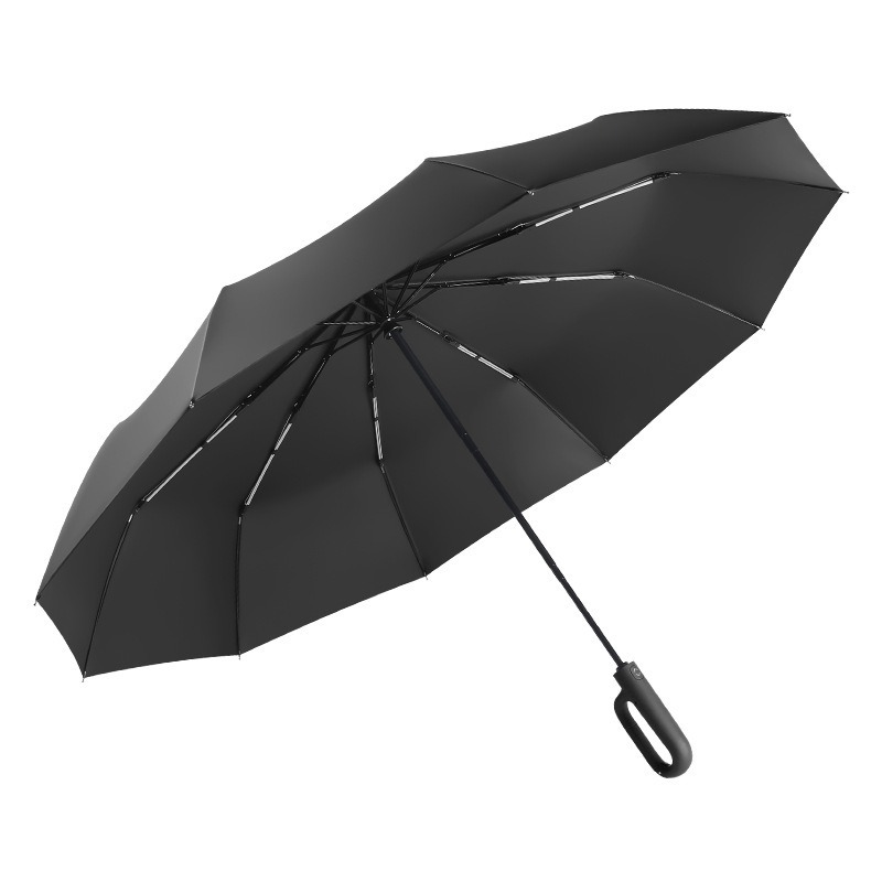 环扣雨伞晴雨两用折叠伞自动伞大号全自动遮阳伞车载女士高级雨伞