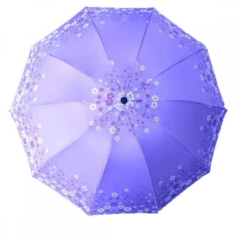 十骨双人加大晴雨雨伞两用紫外线遮阳伞防晒黑胶太阳伞清新小碎花