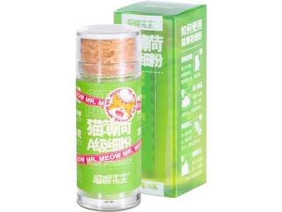 喵咪先生猫薄荷粉可食用喝水猫咪草