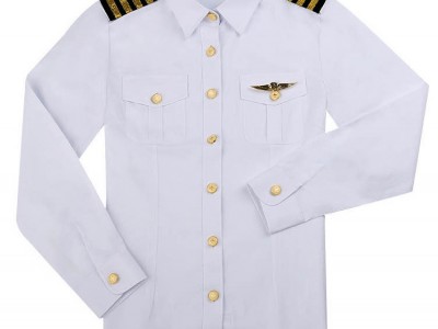 定制航空空乘制服修身民航机长飞行