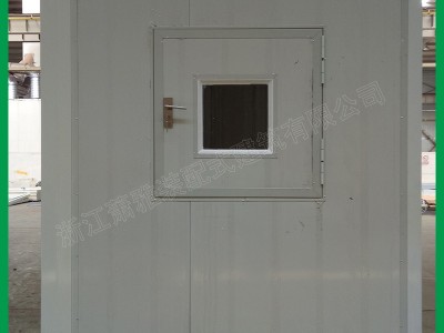 萧雅设计 拆卸式扁平式彩钢夹芯板 