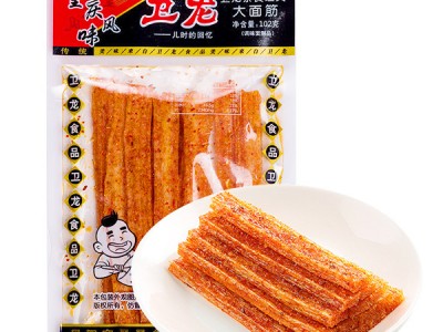 【包邮】卫龙60-106g大面筋小面筋大