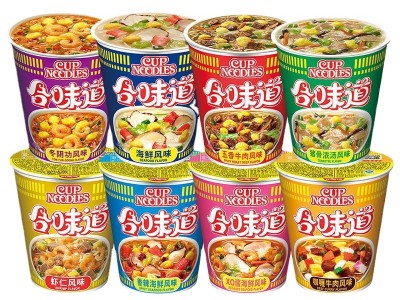 【包邮】日清合味道方便面海鲜牛肉