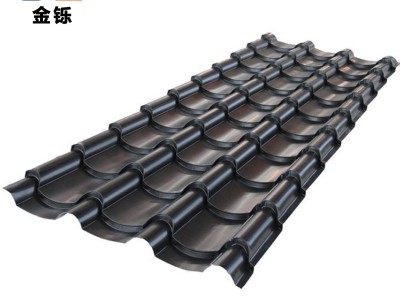 建筑屋面仿古瓦 0.9mm铝镁锰琉璃瓦 