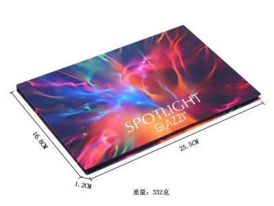 GLAZZI40色眼影珠光哑光易上色不飞