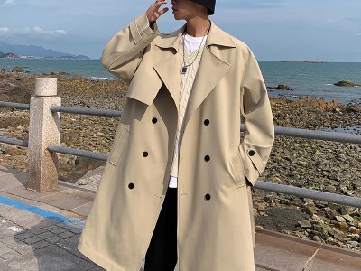 港风2023春季男生潮流休闲外套宽松