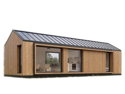 厂家设计建造 钢结构木屋住宅 民宿