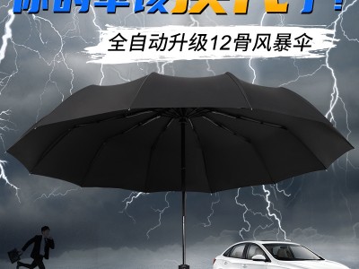 晴雨伞女全自动男折叠大号两用防晒