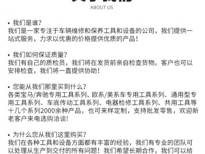 19 件套正时锁定工具组套TFSI EA888