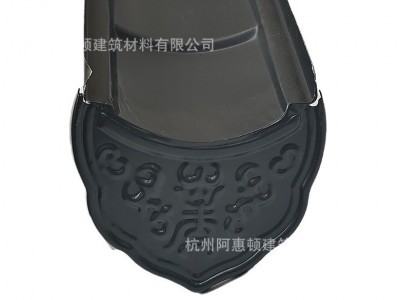景区村落屋面分体瓦 铝合金材质装饰